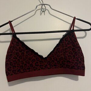 Leopard print bralette